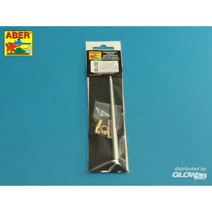 10.5cm KwK L/70 barrel with perforated muzzle brake for German Pz.Kpfw. VII Löwe or VK 7201(K)