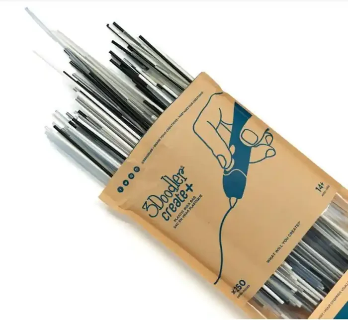 3Doodler Filamento ABS Grayscale Mix para Create+ & Pro+