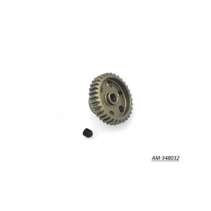 48P 32T 7075 Hard motor pinion