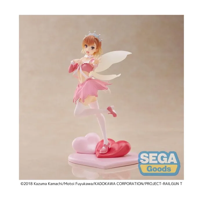 A Certain Scientific Railgun T Luminasta PVC Statue Mikoto Misaka Great Spirit Maid 20 cm