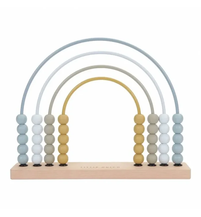 Ábaco Arco Iris Azul Little Dutch