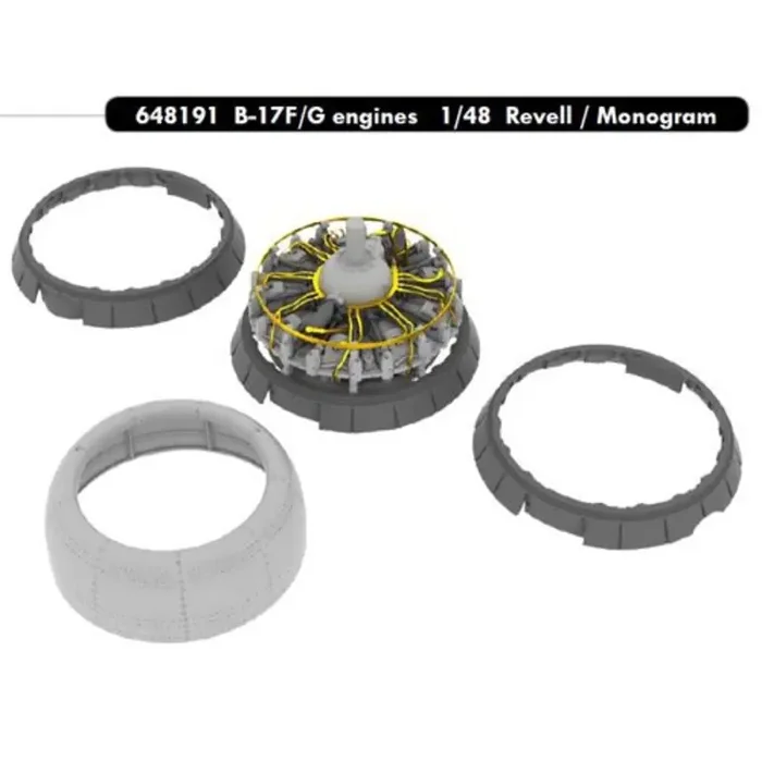 Accesorio B 17F G MOTORES Revell