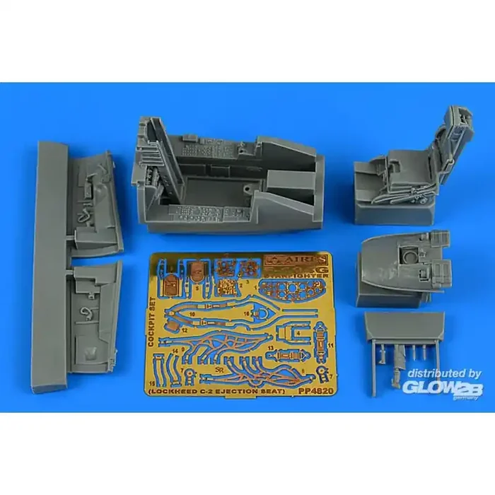 Accesorio Conjunto de cabina de piloto F-104G Starfighter (C-2 ej. Seat) para Kinetic