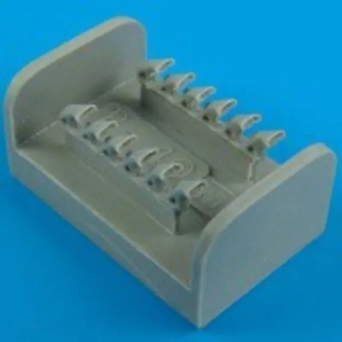 Accesorio Curtiss P-40M/N exhaust (diseñado para ser ensamblado con maquetas de Academy)