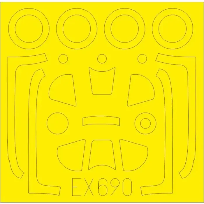 Accesorio North-American P-51D-5 Mustang TFace 1/48 (diseñado para usarse con kits Airfix)