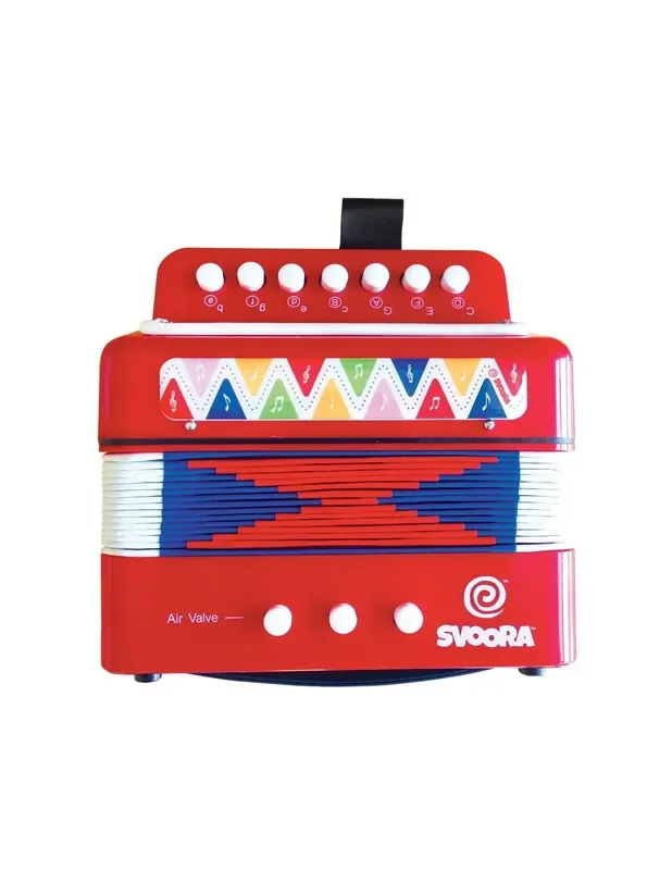 Acordió infantil vermell