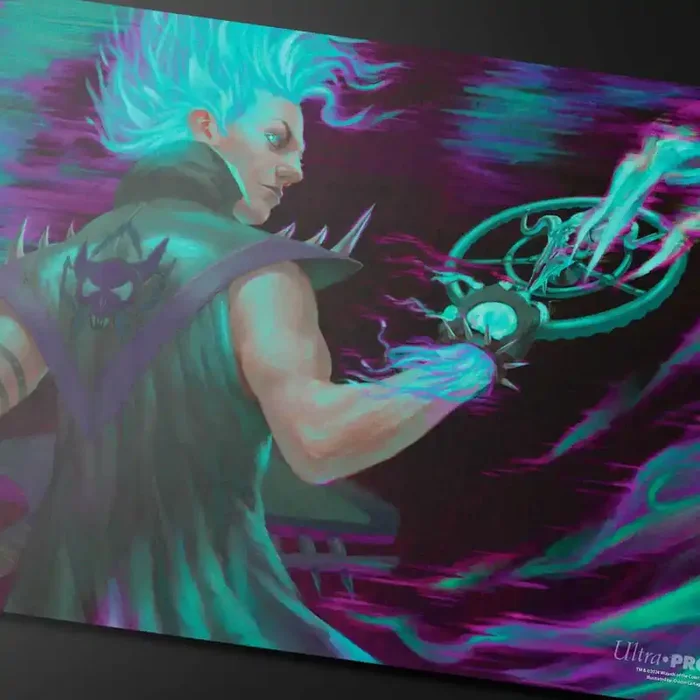Aetherdrift Winter, Cursed Rider Playmat for Magic The Gathering