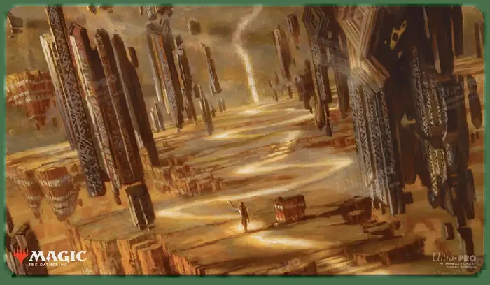 Alfombra de juego estándar de Zendikar Rising Brightclimb Pathway para Magic The Gathering