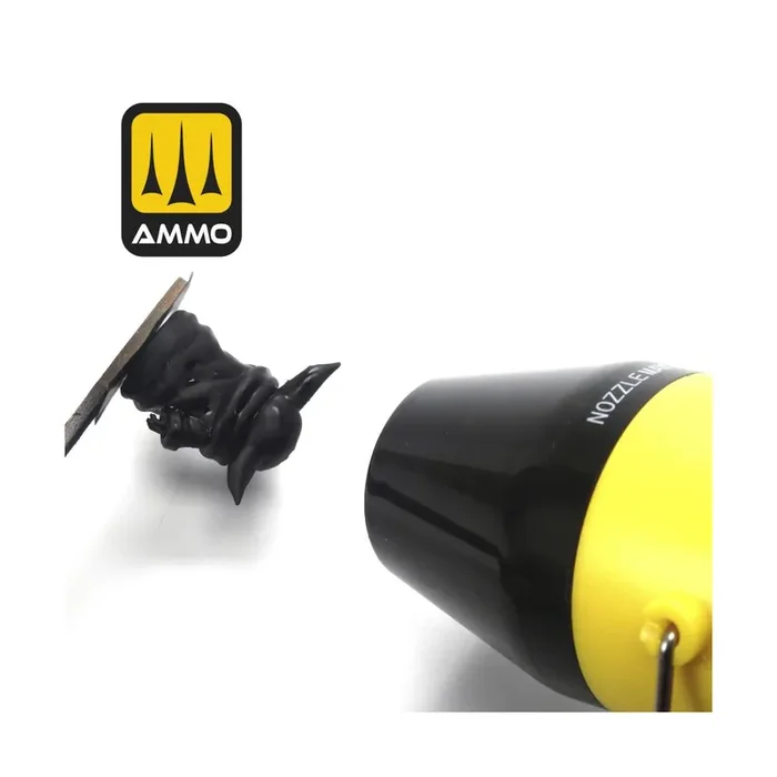 AMMO OF MIG Pistola de calor HOT DOG con trípode, portátil, 350 W, pistola de calor de temperatura variable para modelismo a es