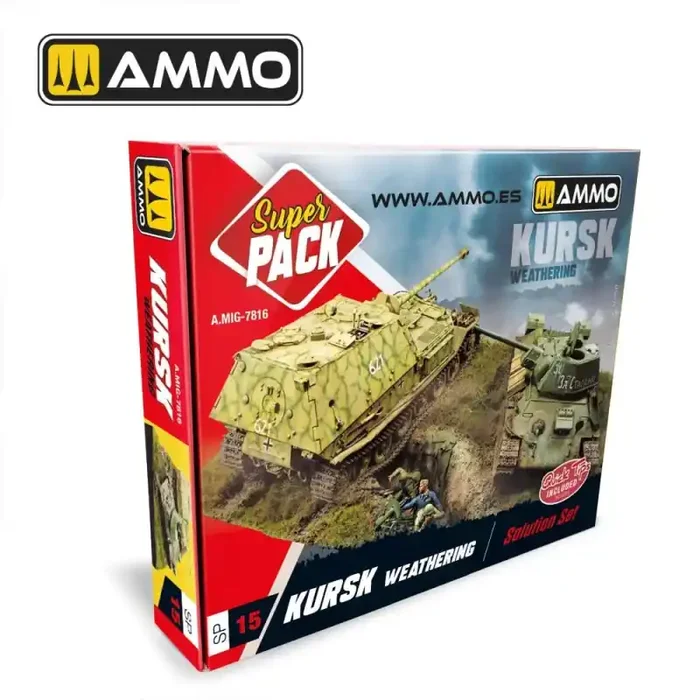 AMMO OF MIG SUPER PACK KURSK Weathering