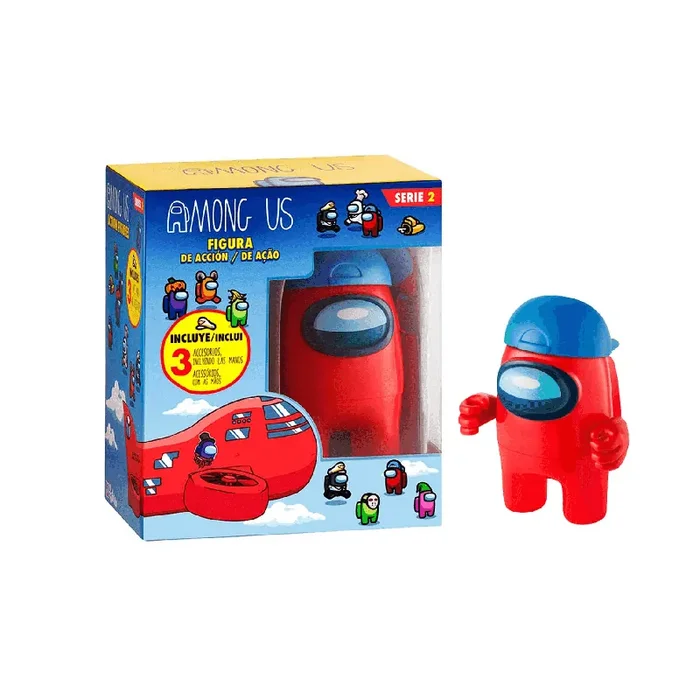 Among Us Serie 2 Figura de Acción Pack 1 Diferentes Modelos