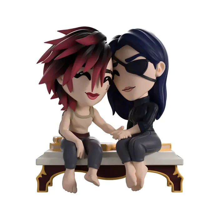 Arcane – pack 2 Vinyl figures Vi & Caitlyn 11 cm