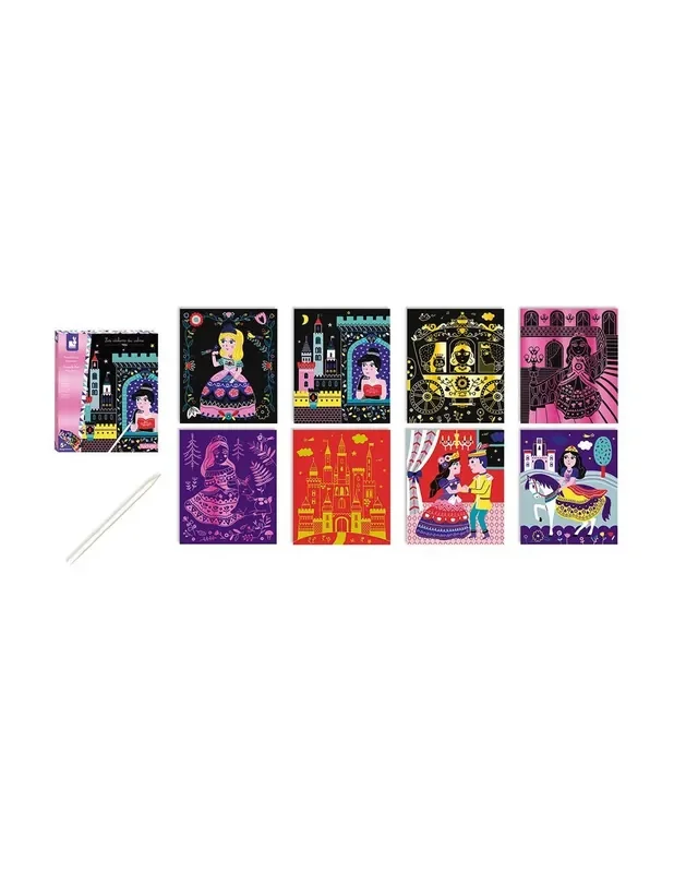ARTE SCRATCH PRINCESAS – Janod