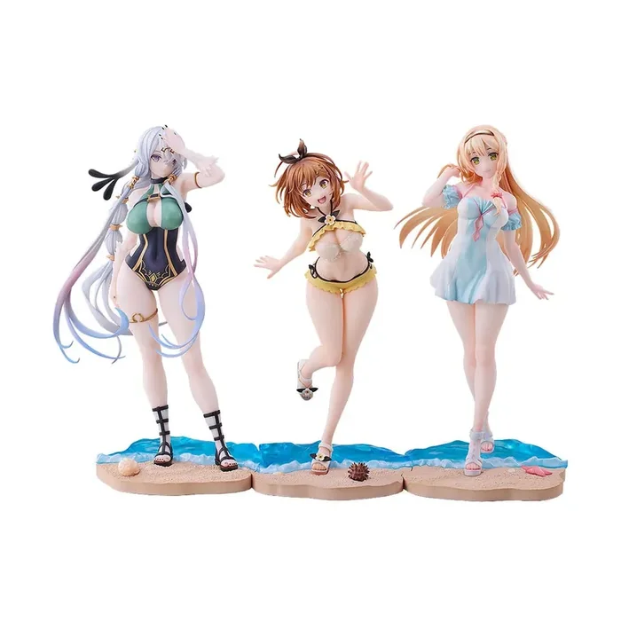 Atelier Ryza Ever Darkness & the Secret Hideout – pack of 3 statuettes 1/7 Ryza, Klaudia, Lila Swimsuit Ver.