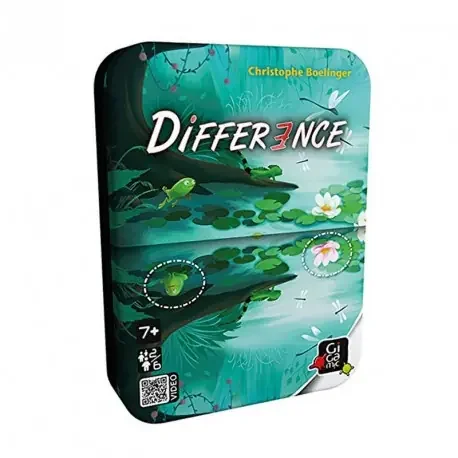 Atención + Observación + Memoria Difference – juego de para 2-6 grandes observadores