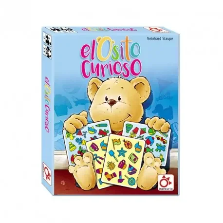 Atención + Observación + Memoria El Osito curioso – juego de cartas de atención para 2-8 jugadores – últimas unidades