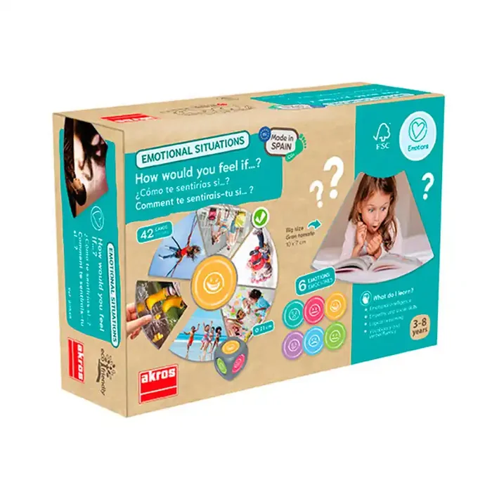 Atención + Observación + Memoria Emotional Situations ¿Cómo te sentirías si…? – juego de inteligencia emocional