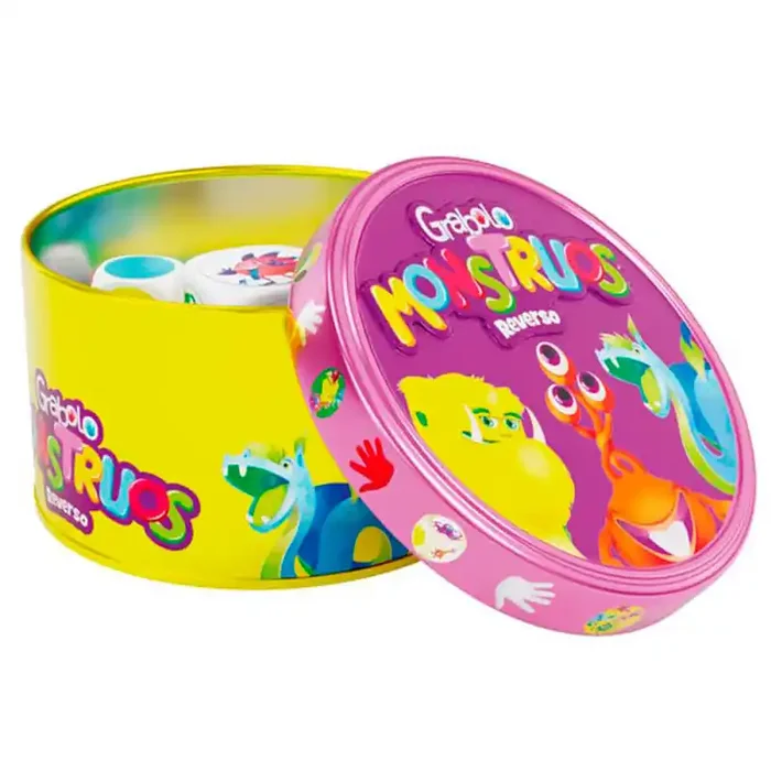 Atención + Observación + Memoria Grabolo MONSTRUOS Reverso – veloz juego de concentración para 2-5 jugadores