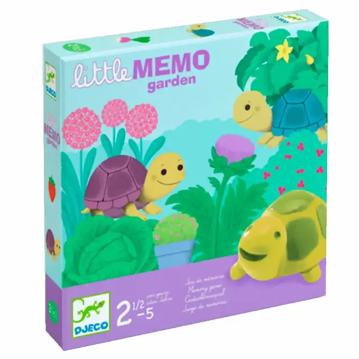 Atención + Observación + Memoria Little Memo GARDEN – juego de memoria para 2-4 jugadores