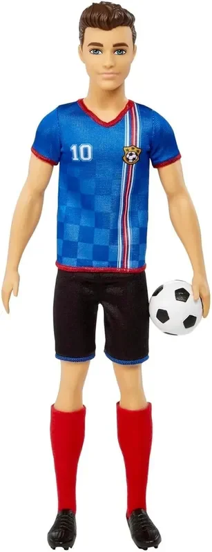 Barbie – Ken Futbolista camiseta azul