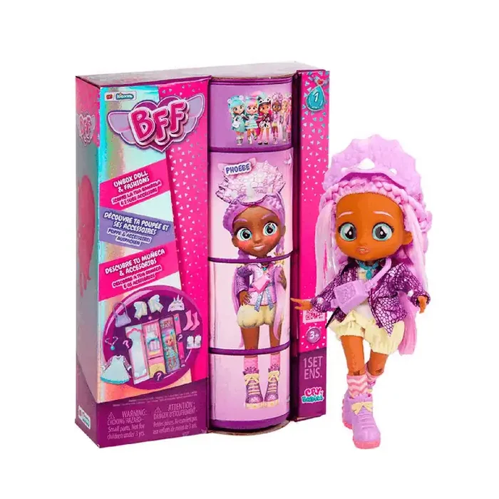 Bebés Llorones Best Friends Forever Muñeca Phoebe Serie 1