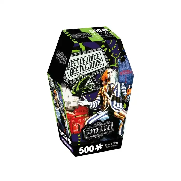 Beetlejuice – Coffin Box 500 Piece Jigsaw Puzzle