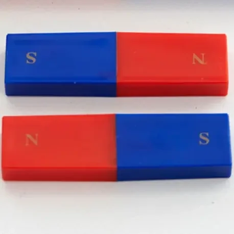 Biología + Química + Física Set 2 Imanes de barra en plástico 80x22x10mm
