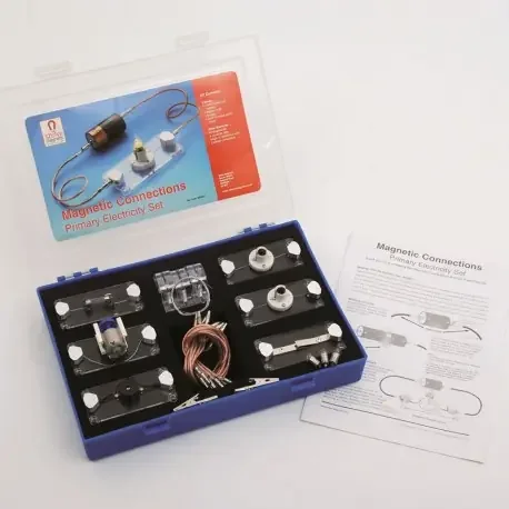 Biología + Química + Física Set de electricidad de conexiones magnéticas