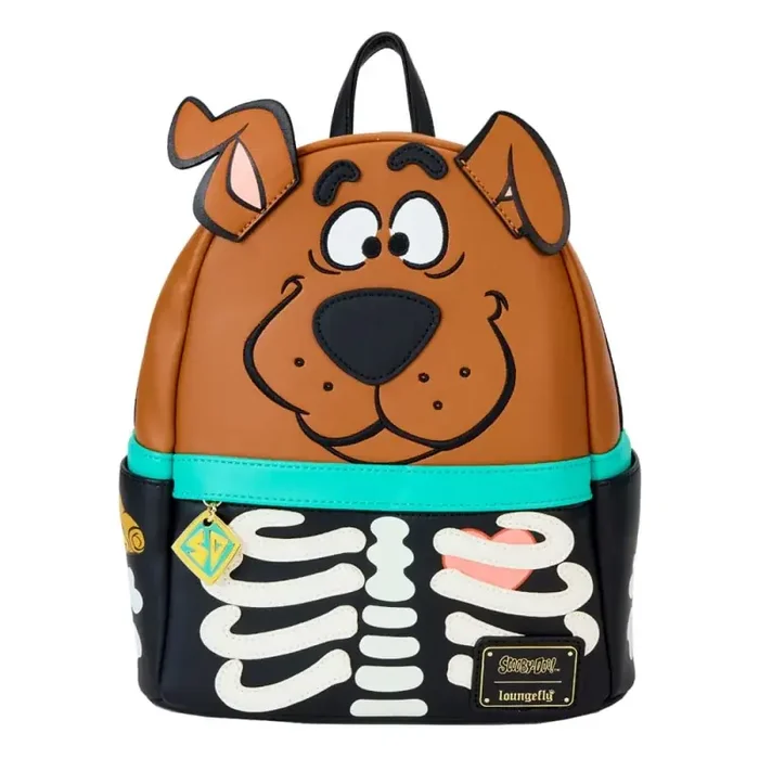 Bolsa Scooby-Doo by Loungefly backpack Mini Skeleton Scooby Cosplay