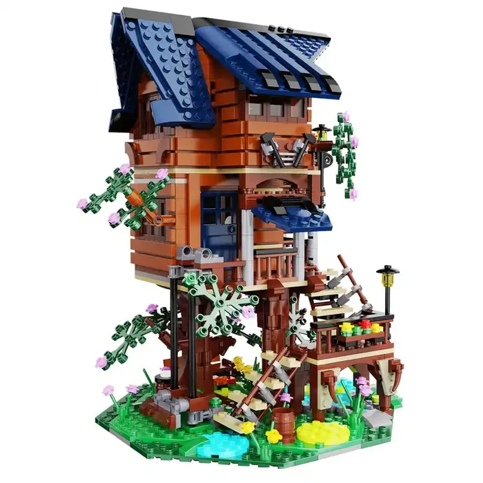CaDA Cabane dans l‘arbre 4 saisons Bricks