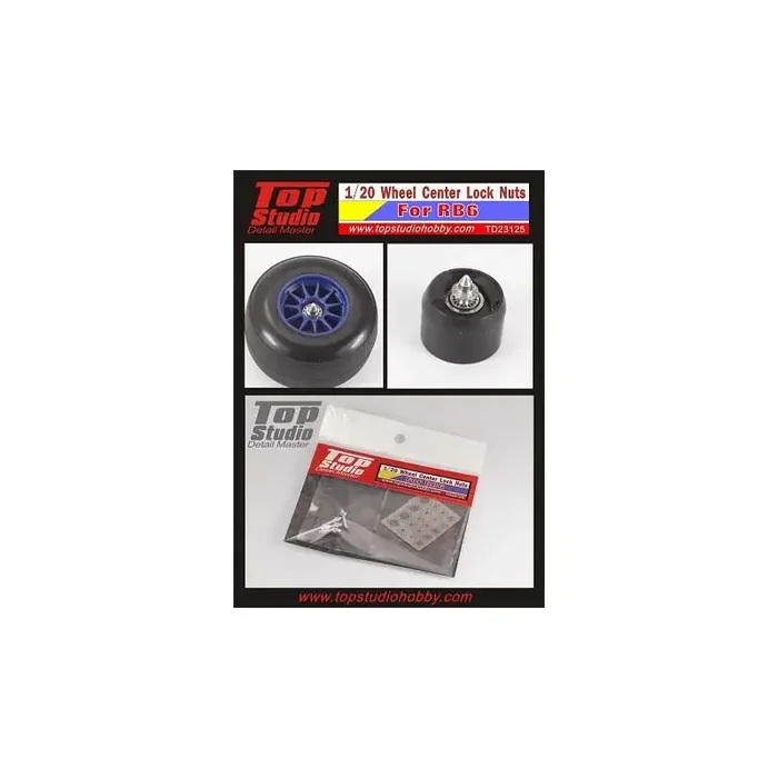 Calcomanía Wheel center lock nuts for rb6