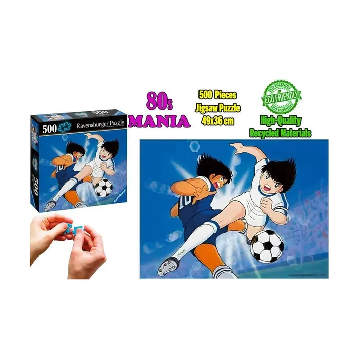 Captain Tsubasa – 80s Mania 500 Pieces Jigsaw Puzzle
