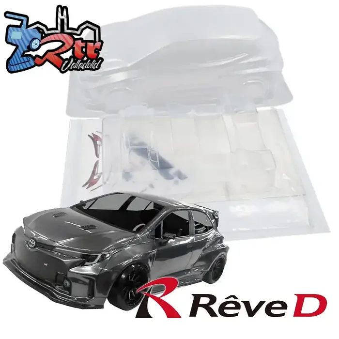 Carrocería Reve D Toyota Corolla Custo 194-198 mm Transparente