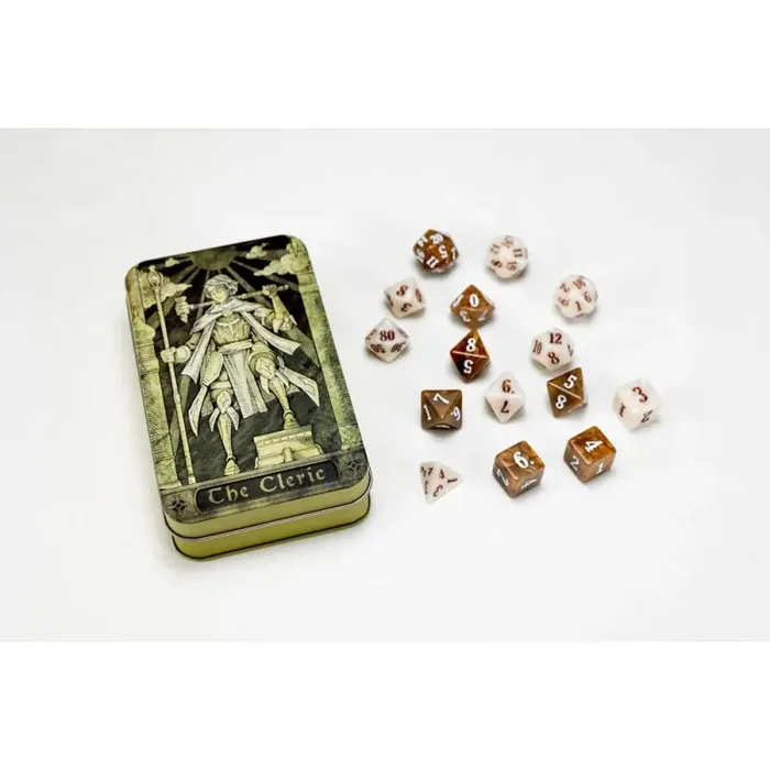 Character Class Classic RPG Cleric Dice Pack (14)