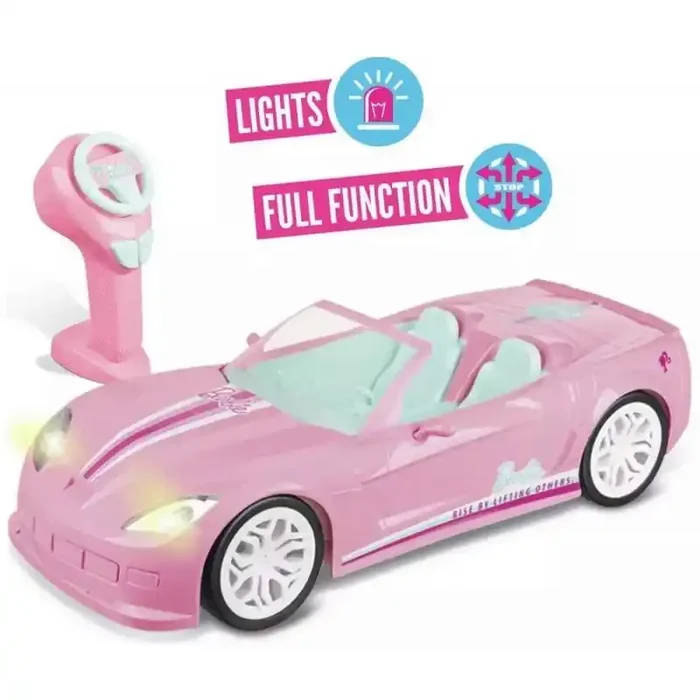 Coche – Rádio Control Mi primer coche Barbie edicion limitada (con luces)