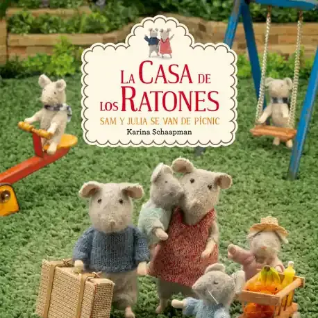 Compresión lectora Libro La casa de los Ratones – Sam y Júlia se van de Picnic – CASTELLANO