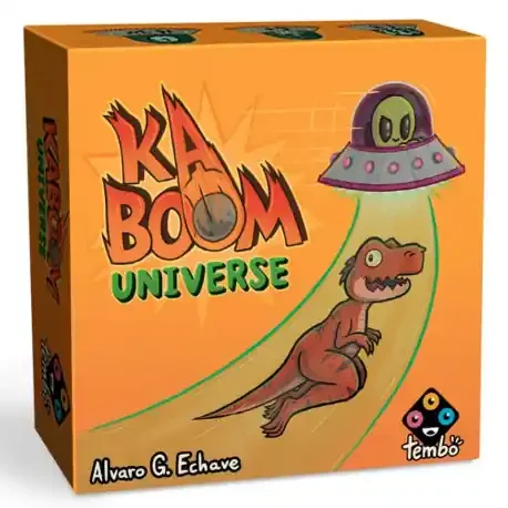 con cartas Kaboom Universe – juego de cartas para 1-8 aliens