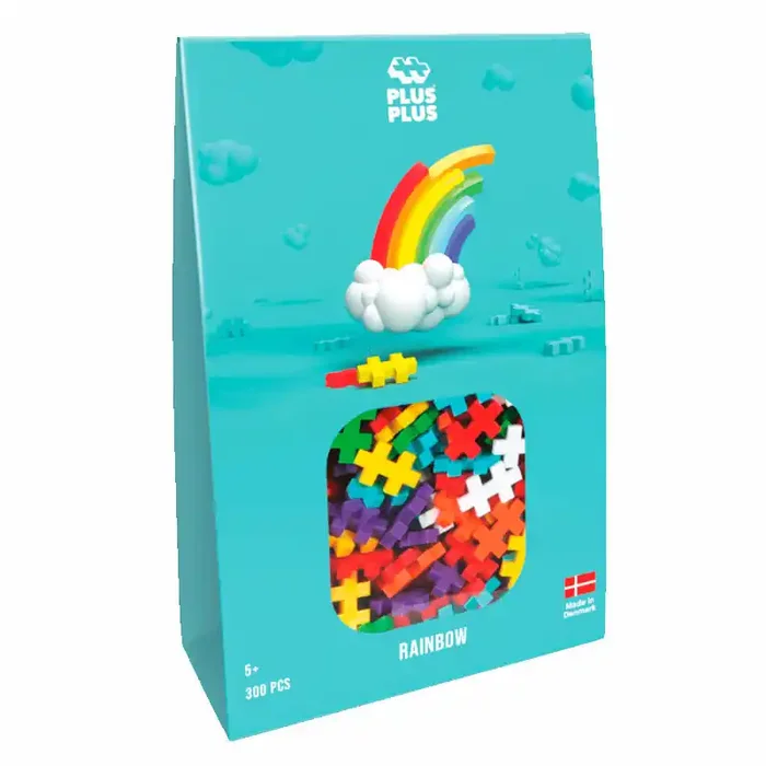 Construcción – Sobre Plus-Plus Arcoiris (300 piezas)