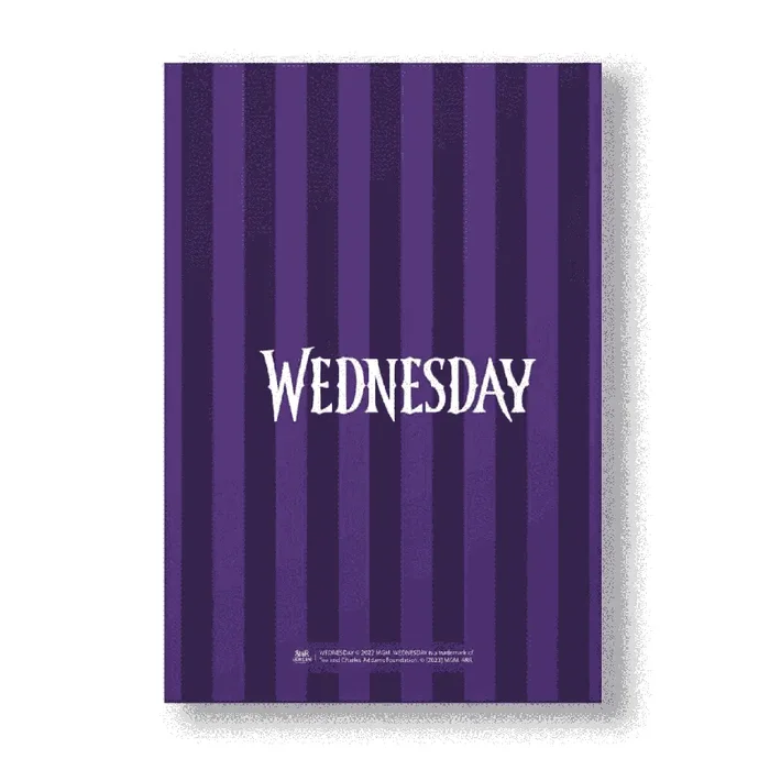 Cuaderno A5 Miércoles Addams – Diseño Nevermore