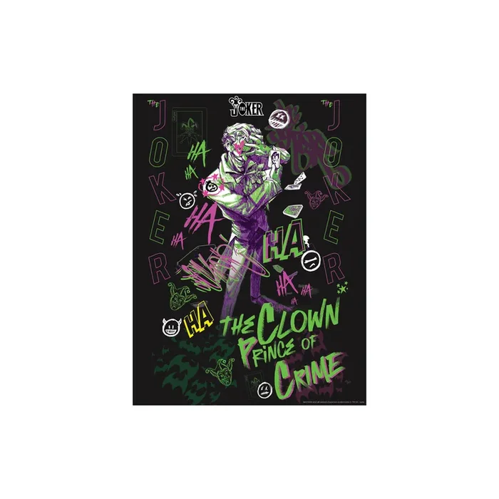 DC – Golden Poster Joker The Clown Prince Of Crime
