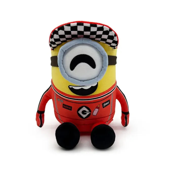 Despicable Me Racecar Minion Plush 22 cm