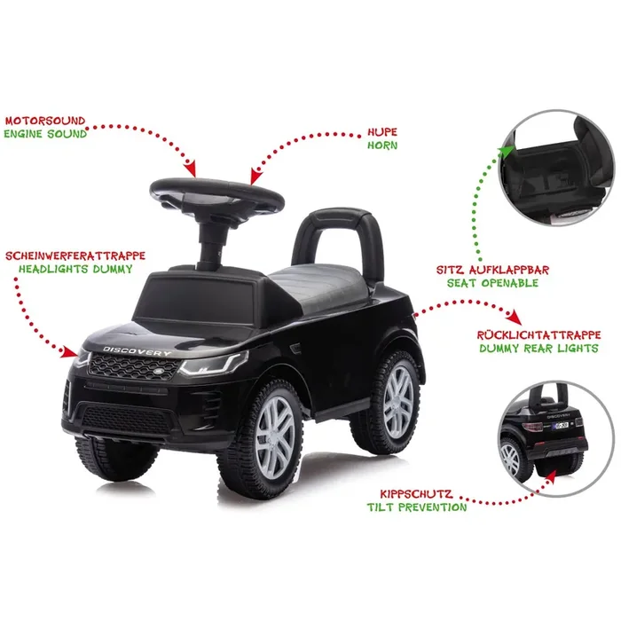 Diapositive Land Rover Discovery noir 2en1