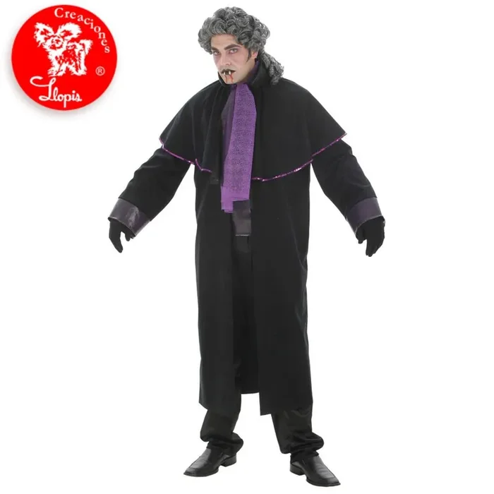 Disfraz adulto vampiro purpura