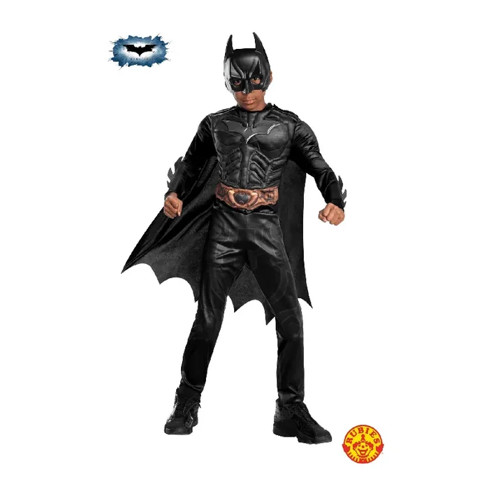 Disfraz Infantil Batman Black Line Deluxe Talla 5 a 7 años