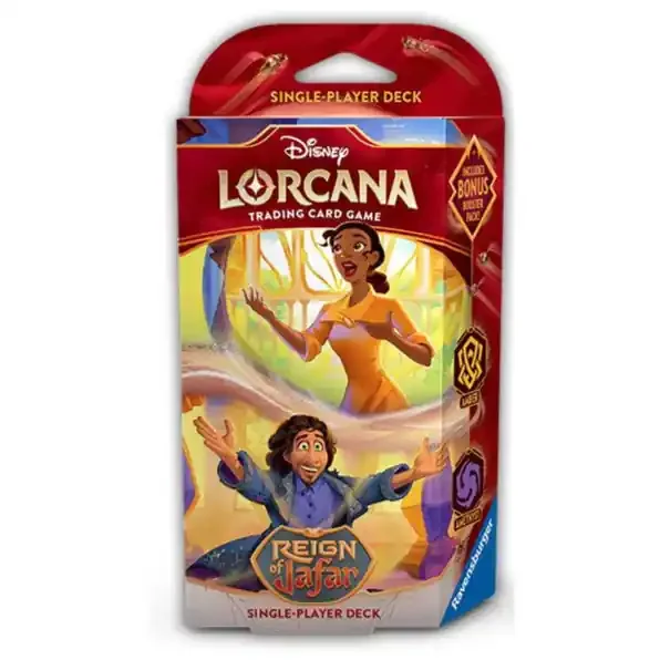 Disney Lorcana Reign of Jafar Amber & Amethyst Starter Deck