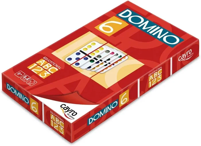 DOMINO DOBLE 6 PUNTOS COLOR