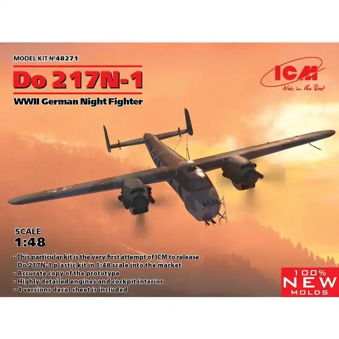 Dornier Do-217N-1 WWII German Night Fighter (100% moldes nuevos) ¡PRÓXIMO LANZAMIENTO! ESPERADO TARDE MAYO !!