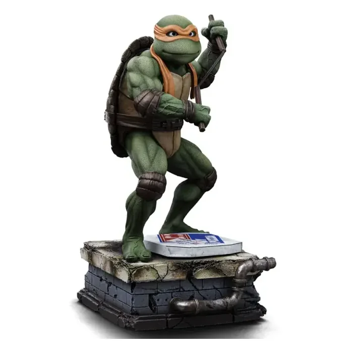Estatuas Ninja Turtles – Statuette 1/10 Art Scale Michelangelo 19 cm