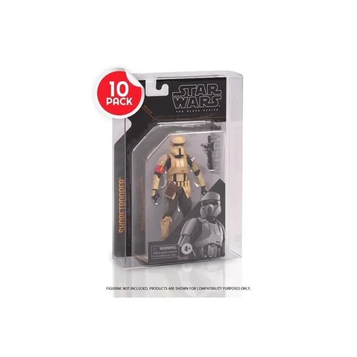 EVORETRO – PET Protector For Black Series Archive Action Figure 10pc