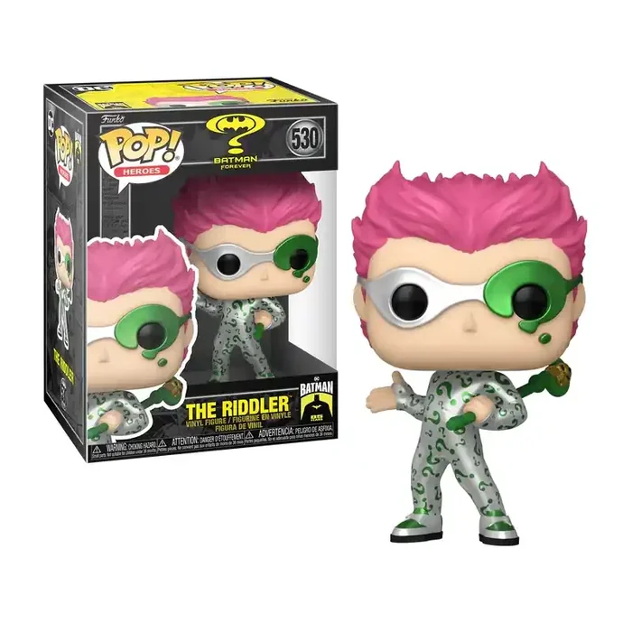 Figura Pop BATMAN FOREVER – POP Movies N° 530 – The Sphinx (Metallic)